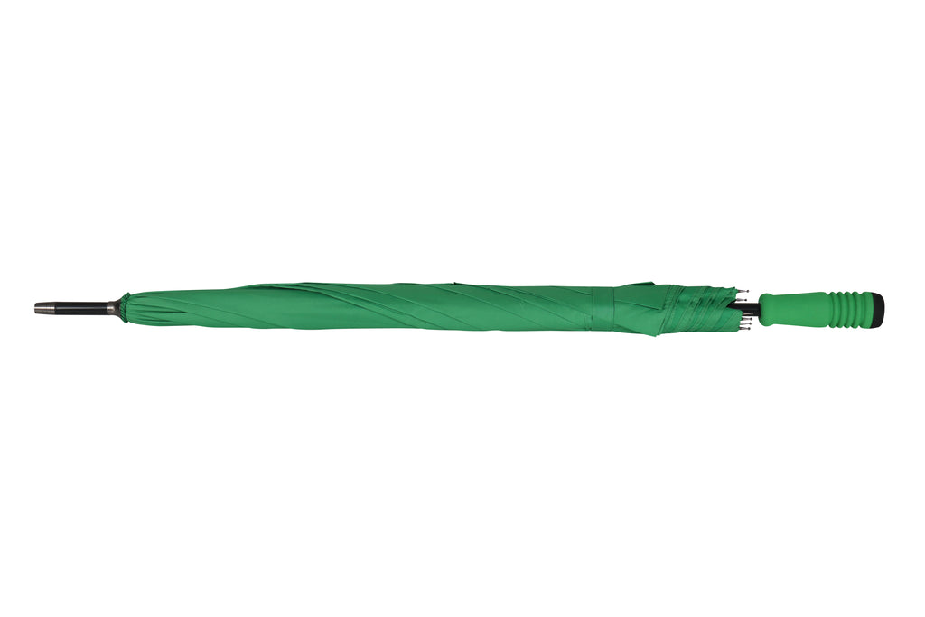 AU-57 - Golf Auto Open Aluminium Frame Pongee Material Solid Colour w EVA Sponge Handle
