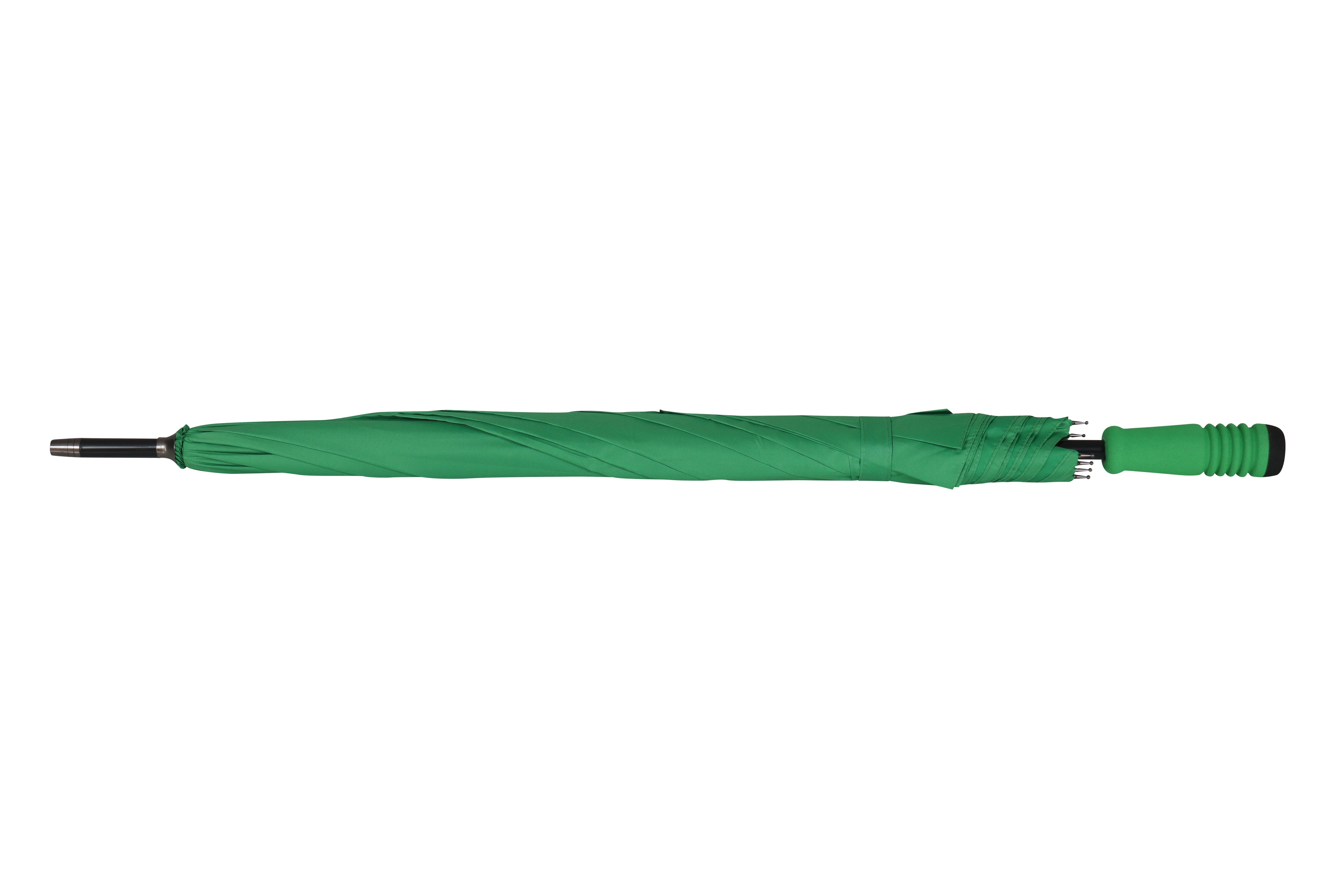 AU-57 - Golf Auto Open Aluminium Frame Pongee Material Solid Colour w EVA Sponge Handle