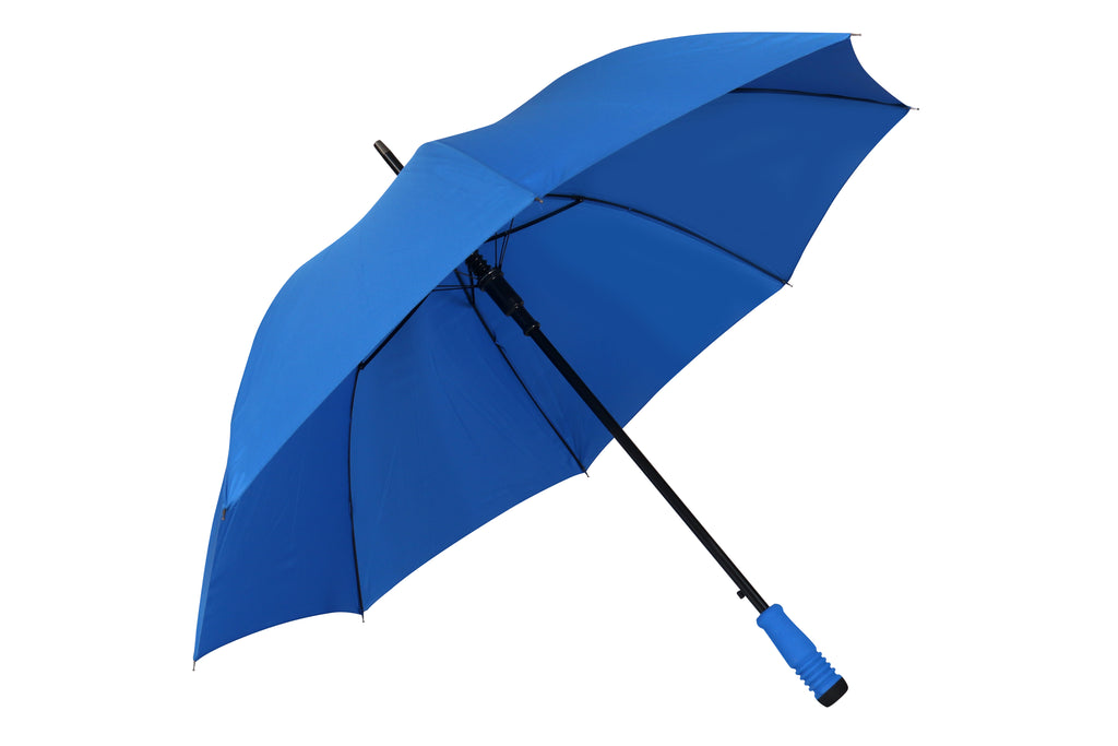 AU-57 - Golf Auto Open Aluminium Frame Pongee Material Solid Colour w EVA Sponge Handle