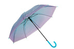 AU-32C: Auto open POE umbrella with matching plastic hook handle