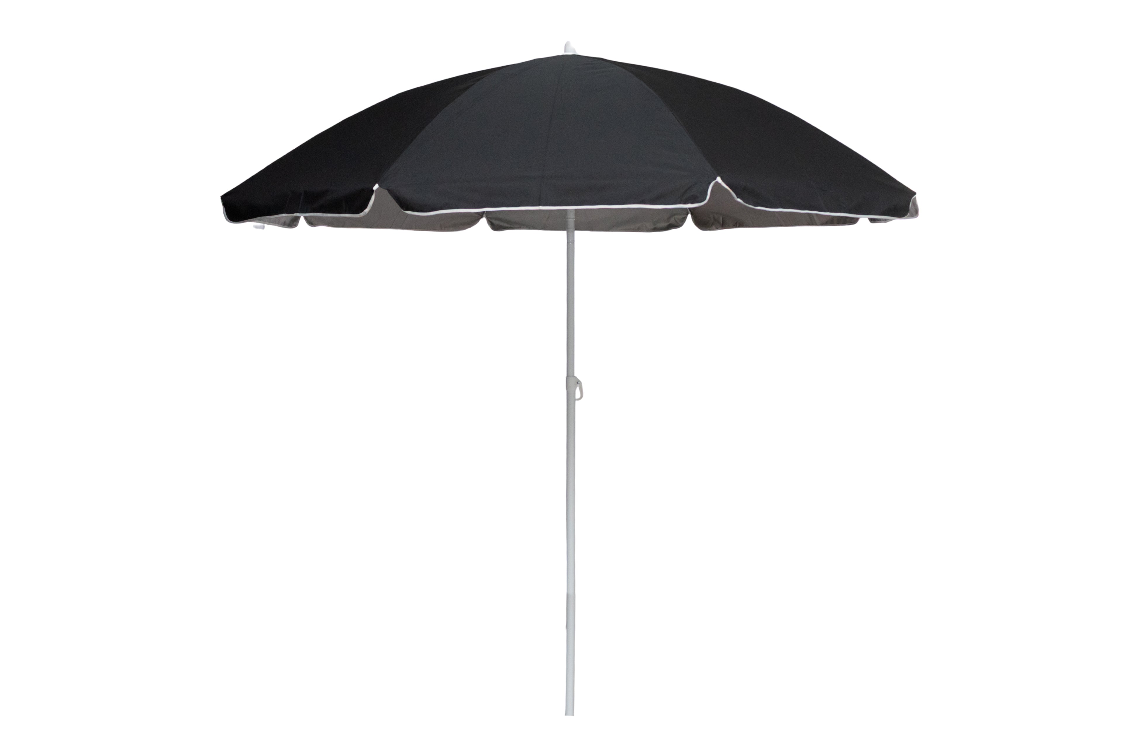 AU-81 - Arch 225cm 160G Polyester Deluxe Beach Umbrella 25/28 mm Steel Pole with Tile Main image
