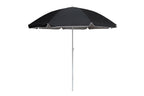 AU-81 - Arch 225cm 160G Polyester Deluxe Beach Umbrella 25/28 mm Steel Pole with Tile