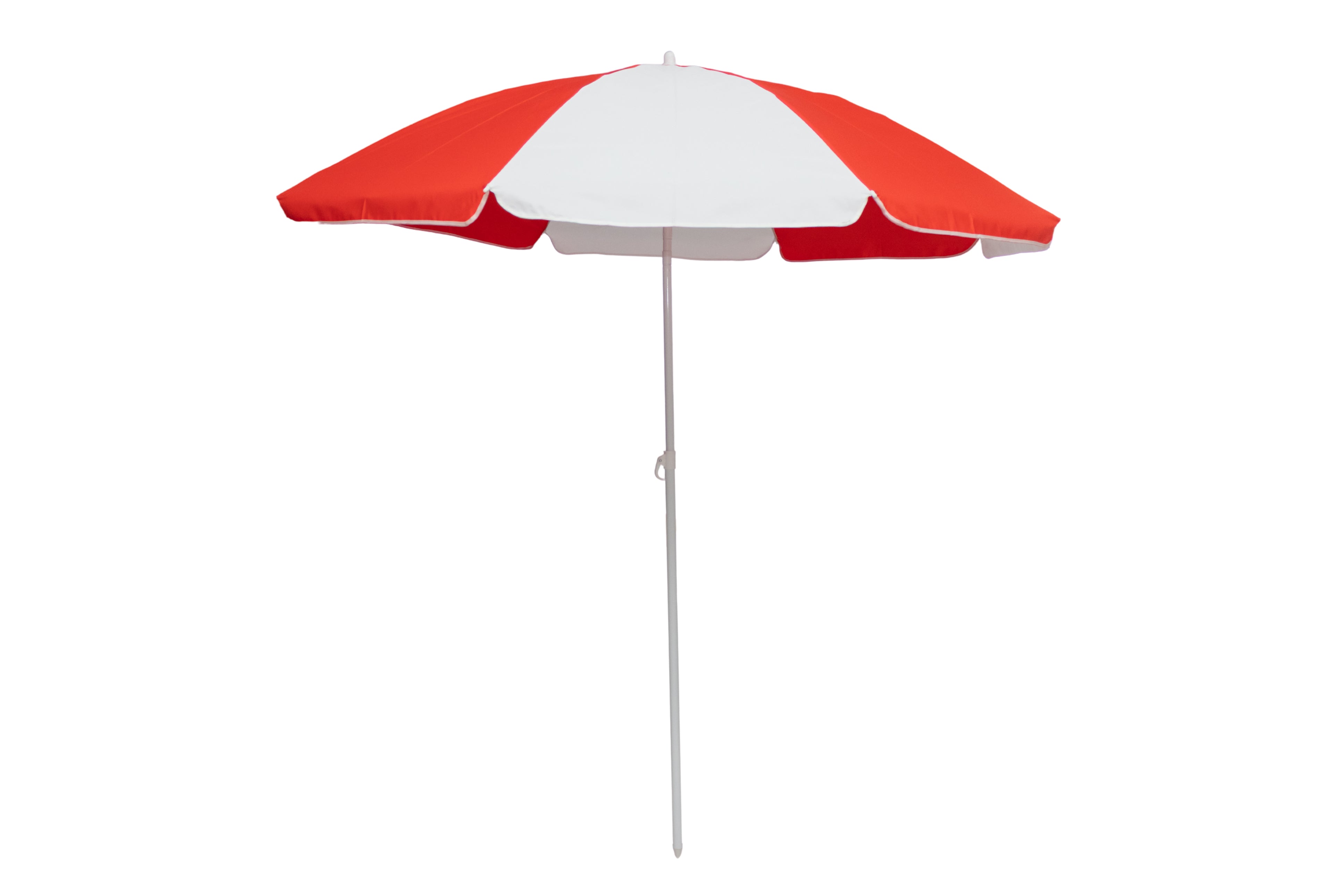 AU-36 - Arch 200cm 120G Polyester Beach Umbrella 22/25 mm Steel Pole with Tile Main image