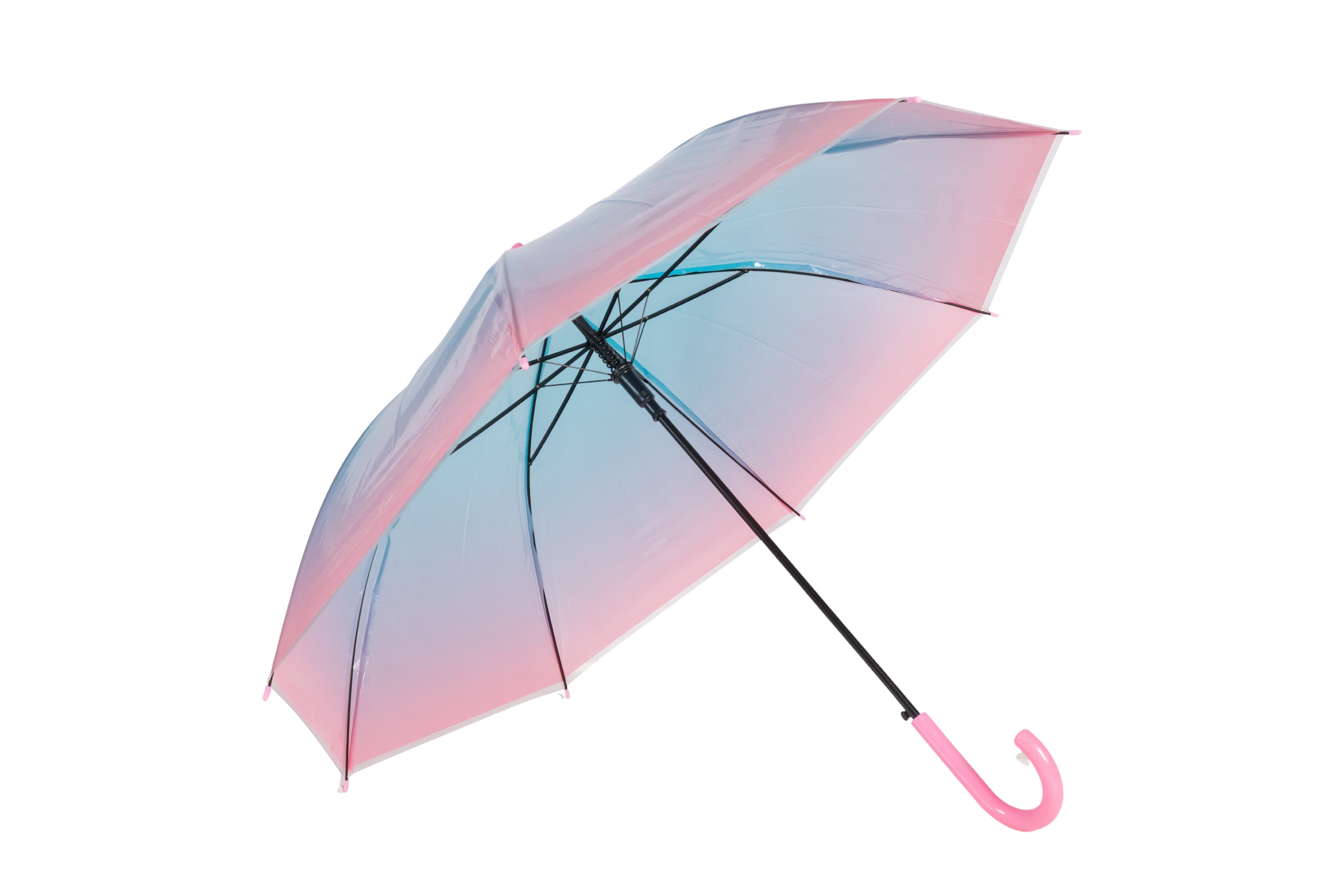 AU-32C: Auto open POE umbrella with matching plastic hook handle