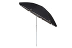 AU-81 - Arch 225cm 160G Polyester Deluxe Beach Umbrella 25/28 mm Steel Pole with Tile