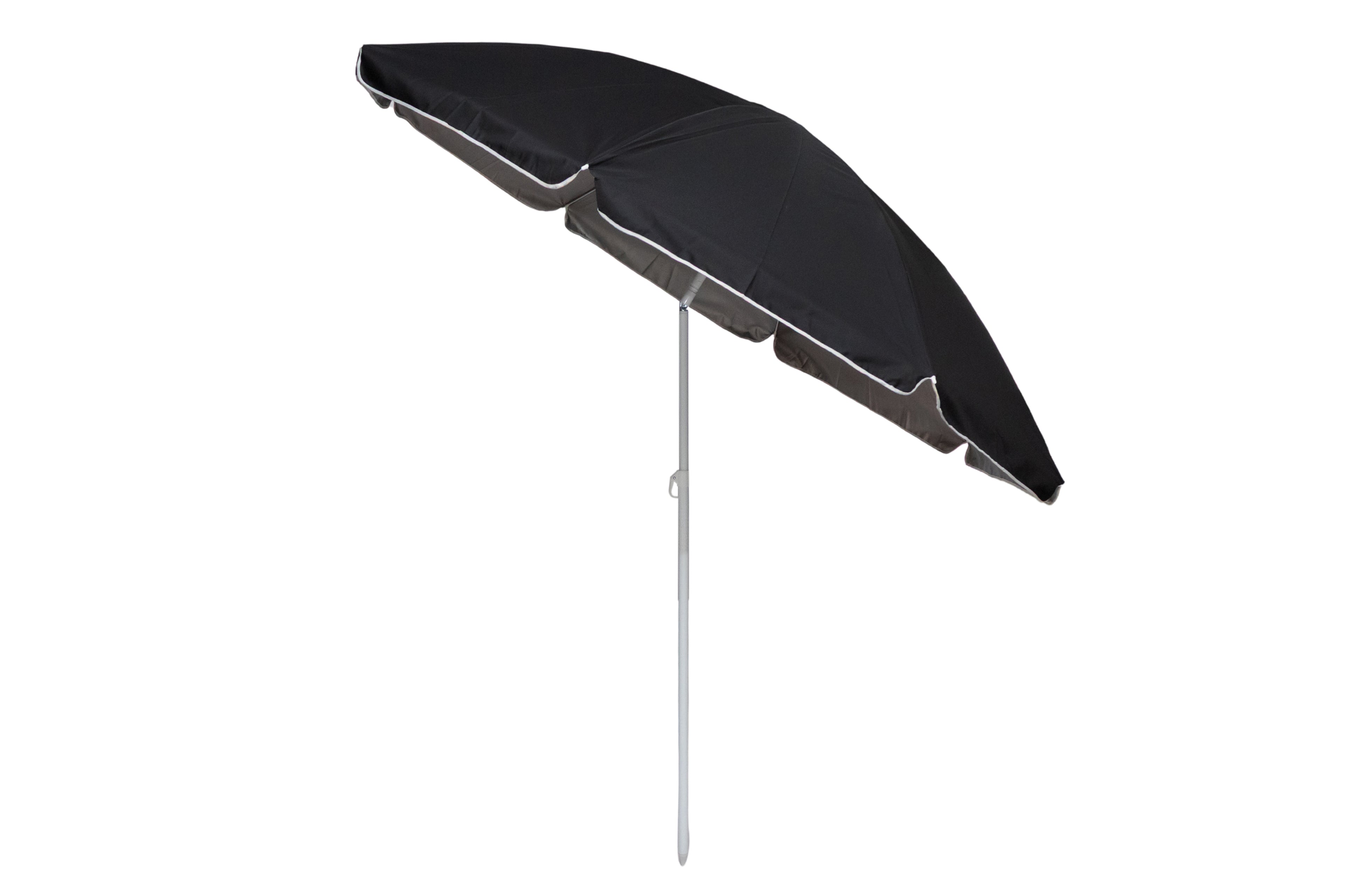 AU-81 - Arch 225cm 160G Polyester Deluxe Beach Umbrella 25/28 mm Steel Pole with Tile