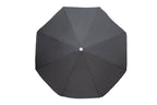 AU-81 - Arch 225cm 160G Polyester Deluxe Beach Umbrella 25/28 mm Steel Pole with Tile
