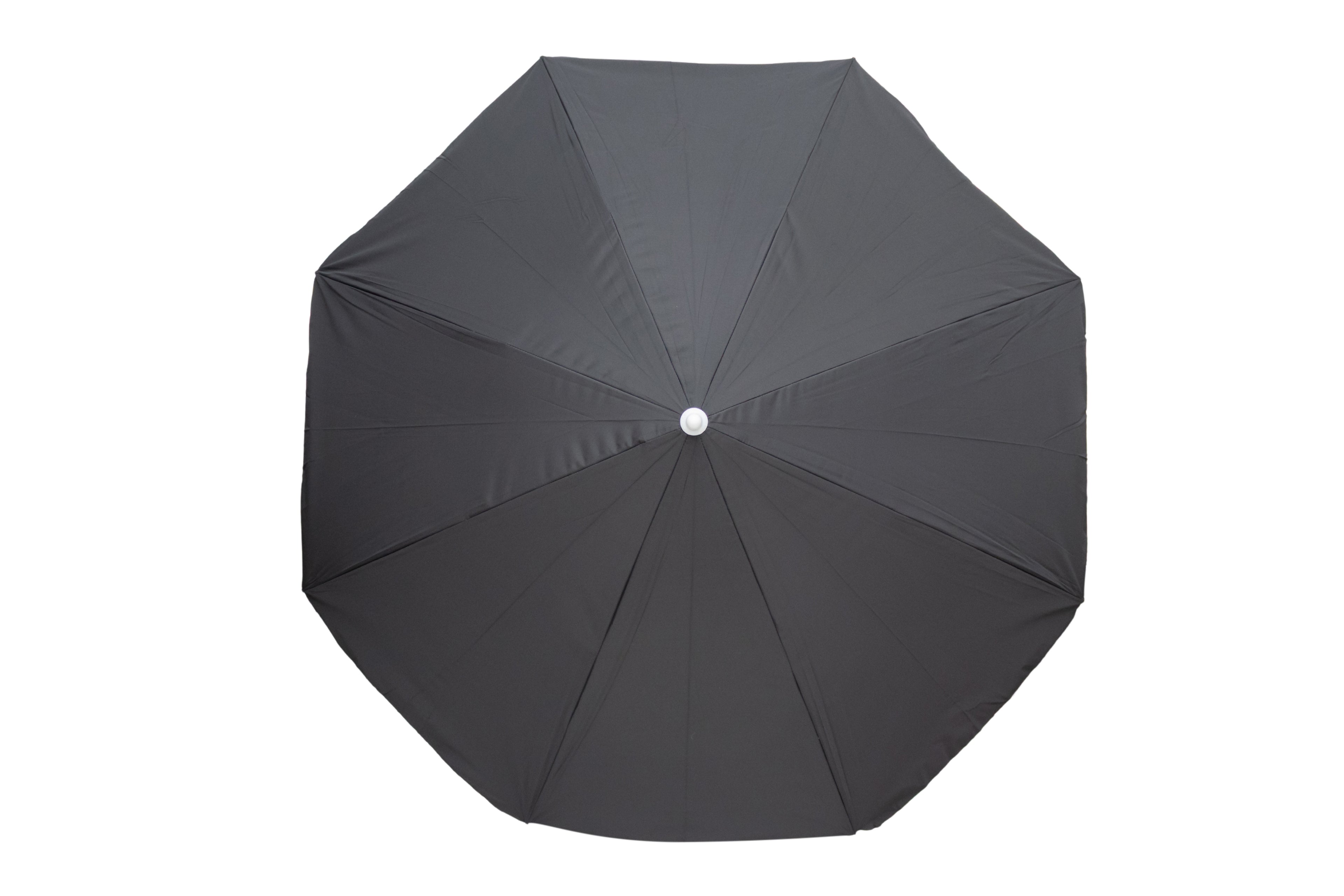 AU-81 - Arch 225cm 160G Polyester Deluxe Beach Umbrella 25/28 mm Steel Pole with Tile