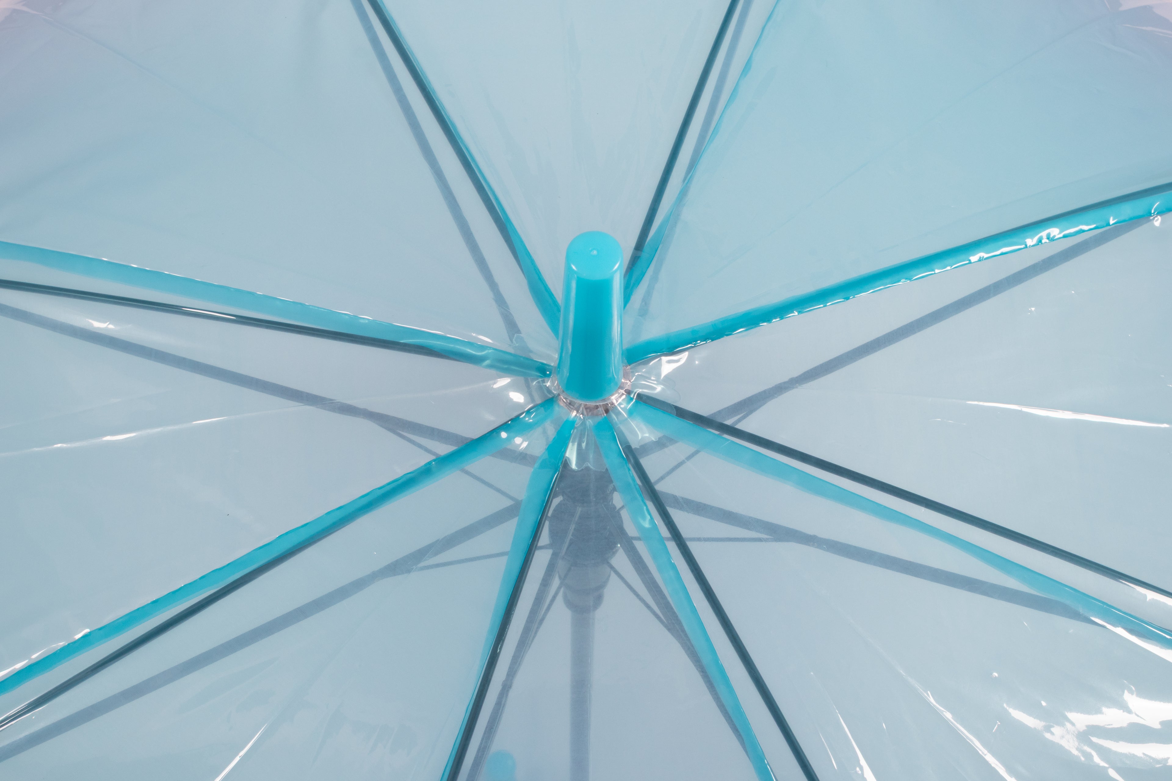 AU-32C: Auto open POE umbrella with matching plastic hook handle
