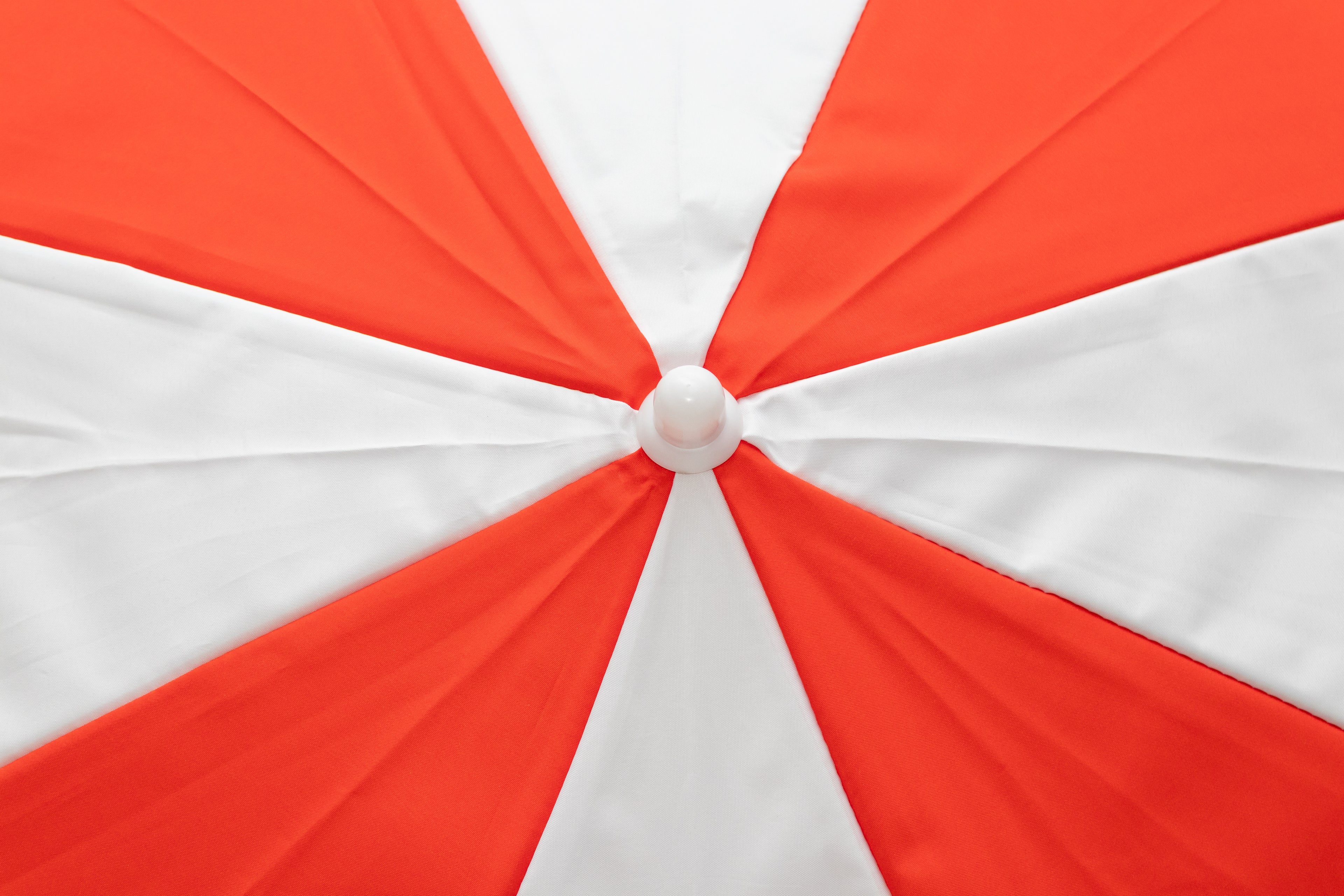 AU-36 - Arch 200cm 120G Polyester Beach Umbrella 22/25 mm Steel Pole with Tile